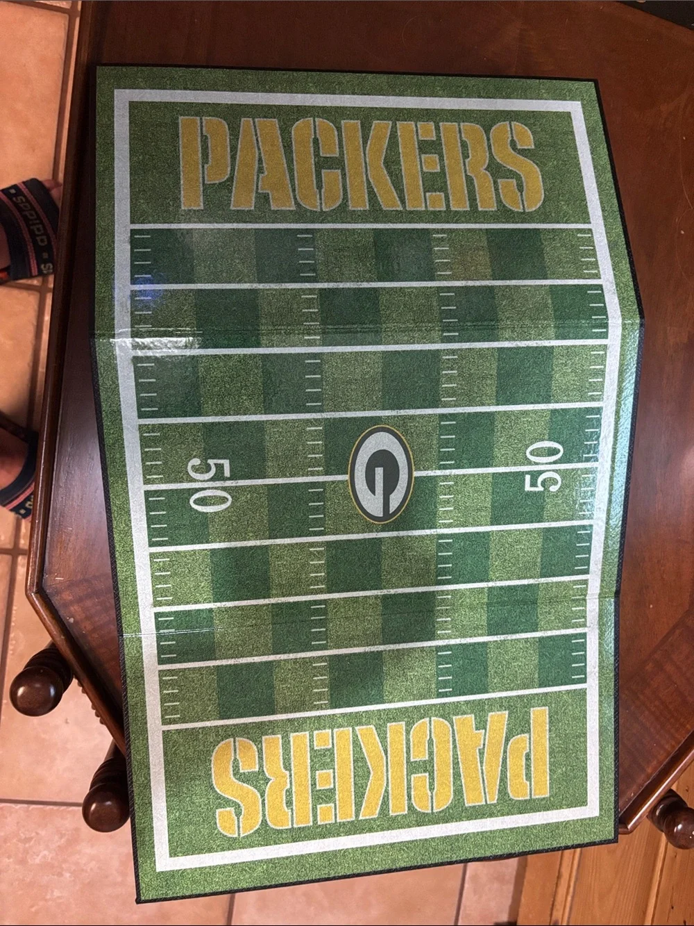 NFL Green Bay Packers Checkerboard Game - Green, Yellow & Black